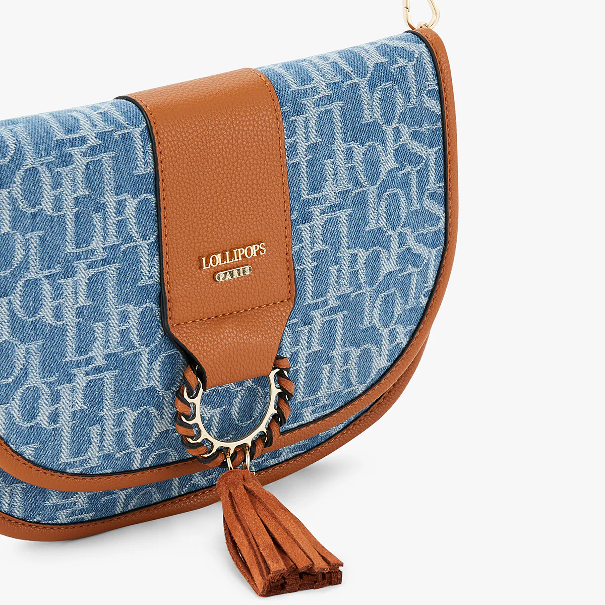 Sac bandoulière beige Lago - Image 6