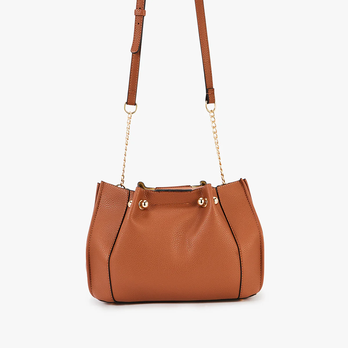 Sac bandoulière beige Loreto - Image 2