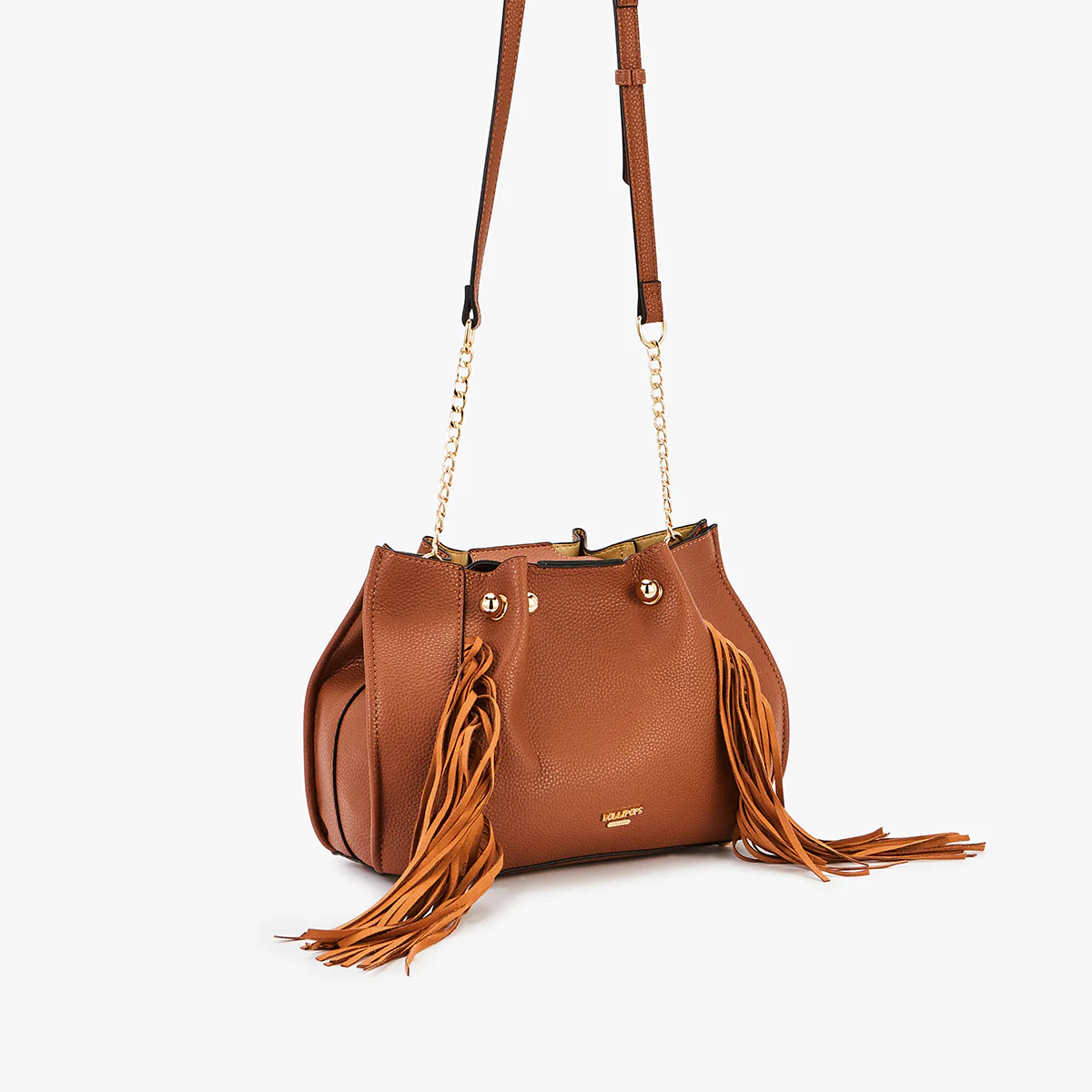 Sac bandoulière beige Loreto - Image 3