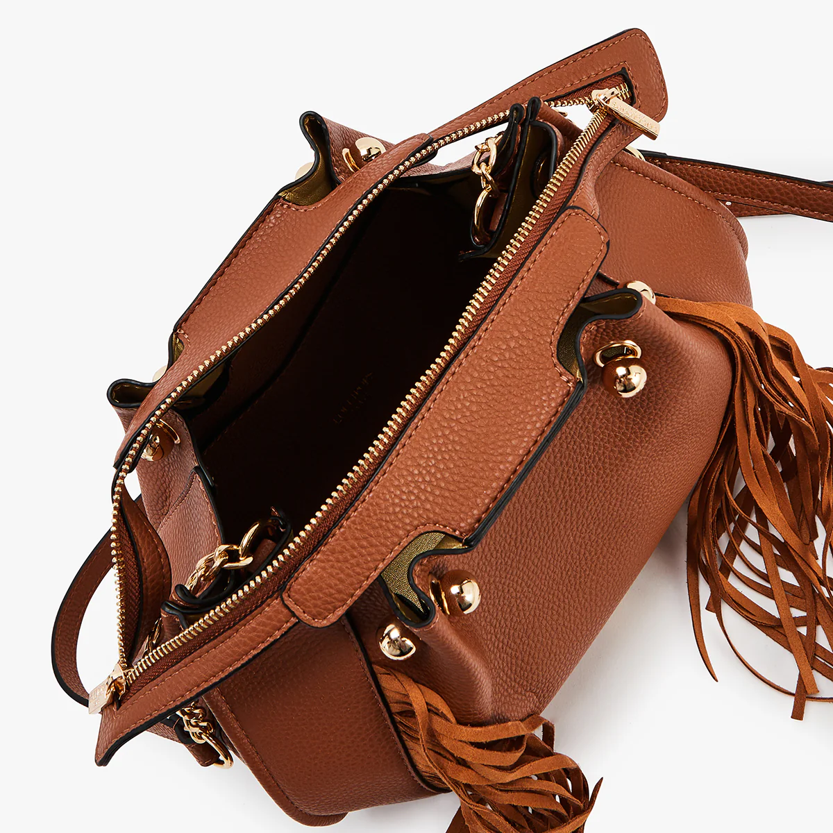 Sac bandoulière beige Loreto - Image 4