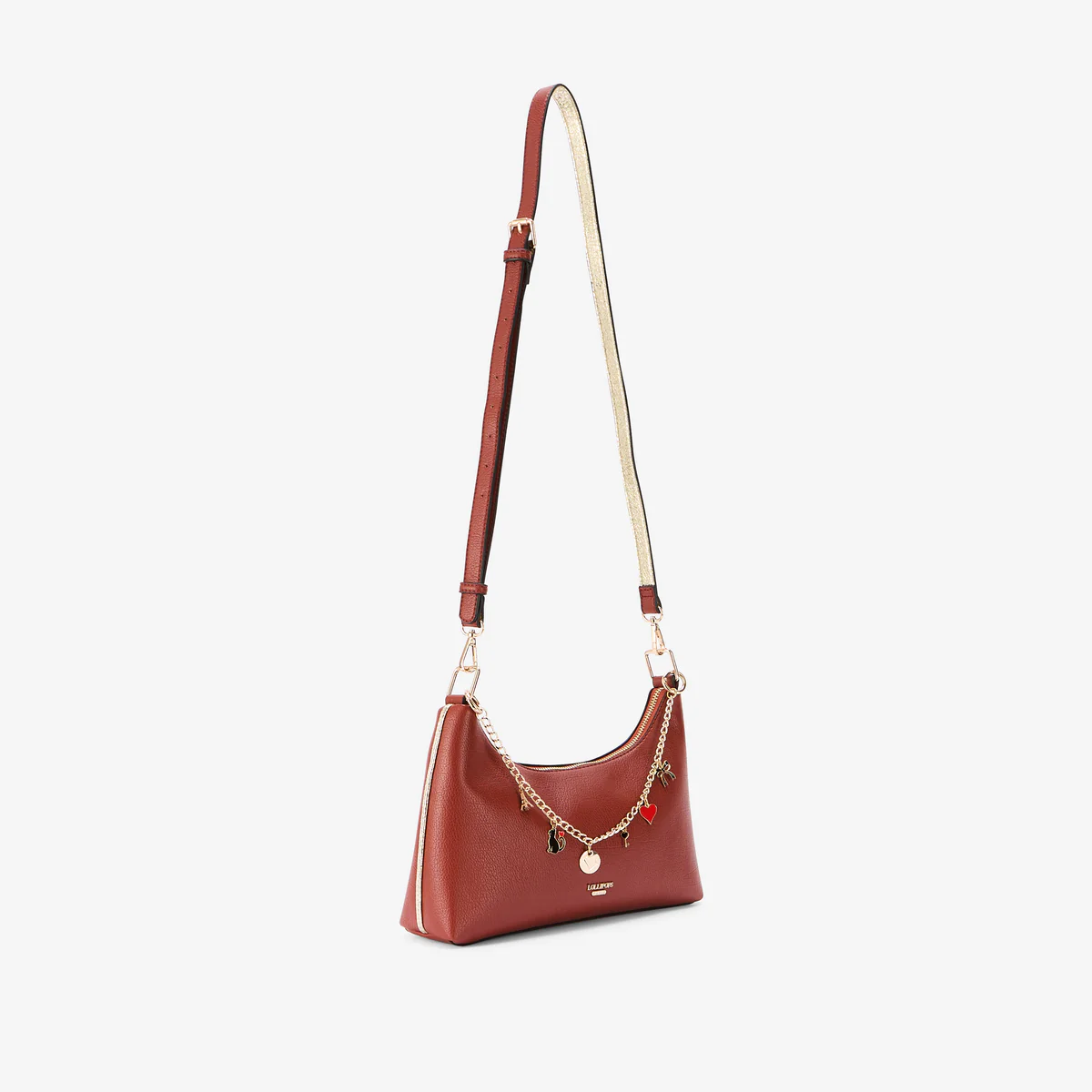 Sac bandoulière brique Roselaine - Image 3