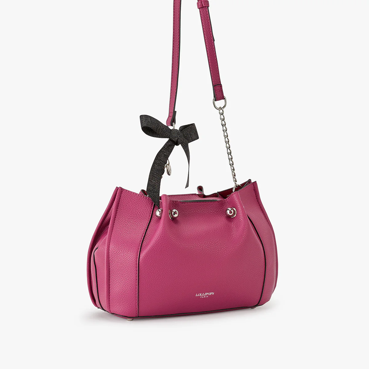 Sac bandoulière fuchsia Gemma - Image 3