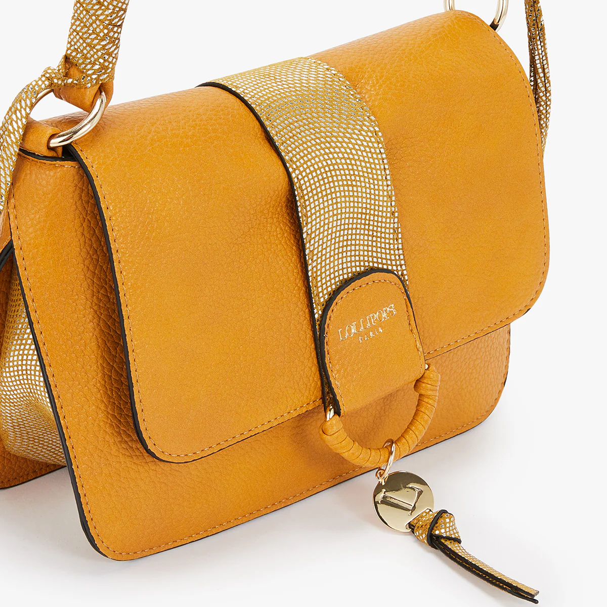 Sac bandoulière jaune Korea - Image 5