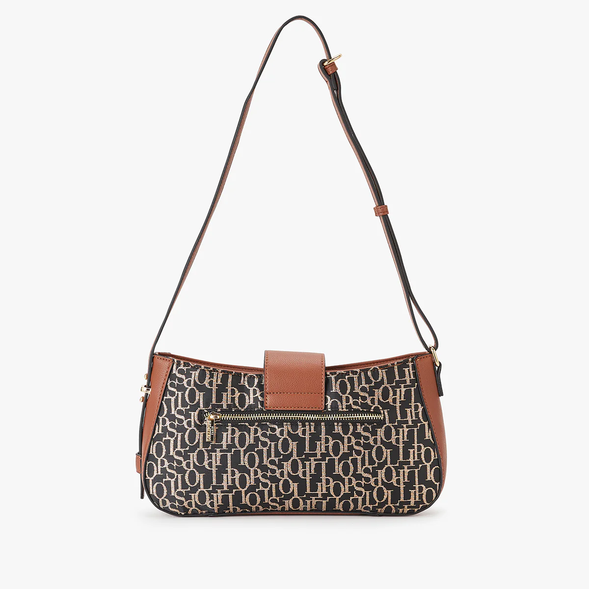 Sac bandoulière marron Kourou - Image 2