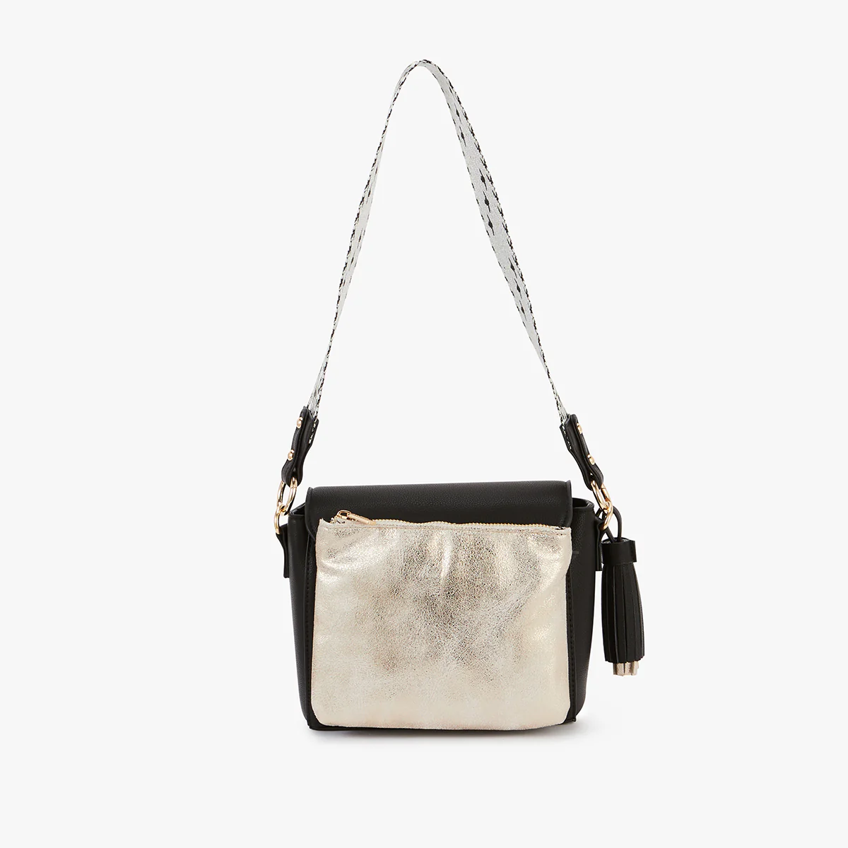 Sac bandoulière noir Letia - Image 3