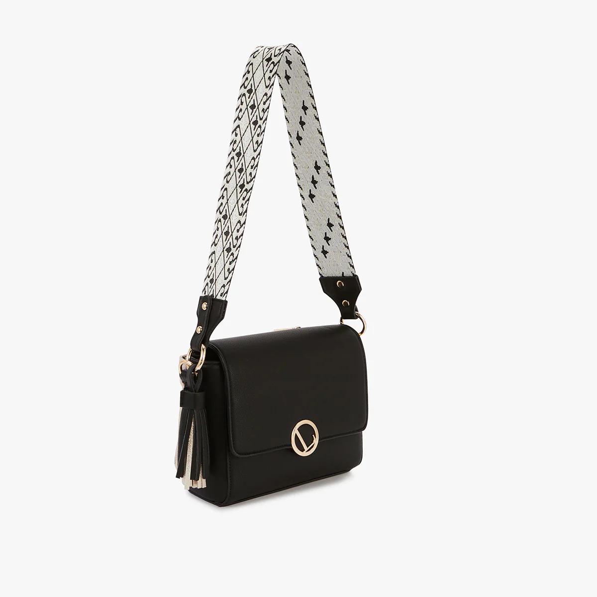 Sac bandoulière noir Letia - Image 4