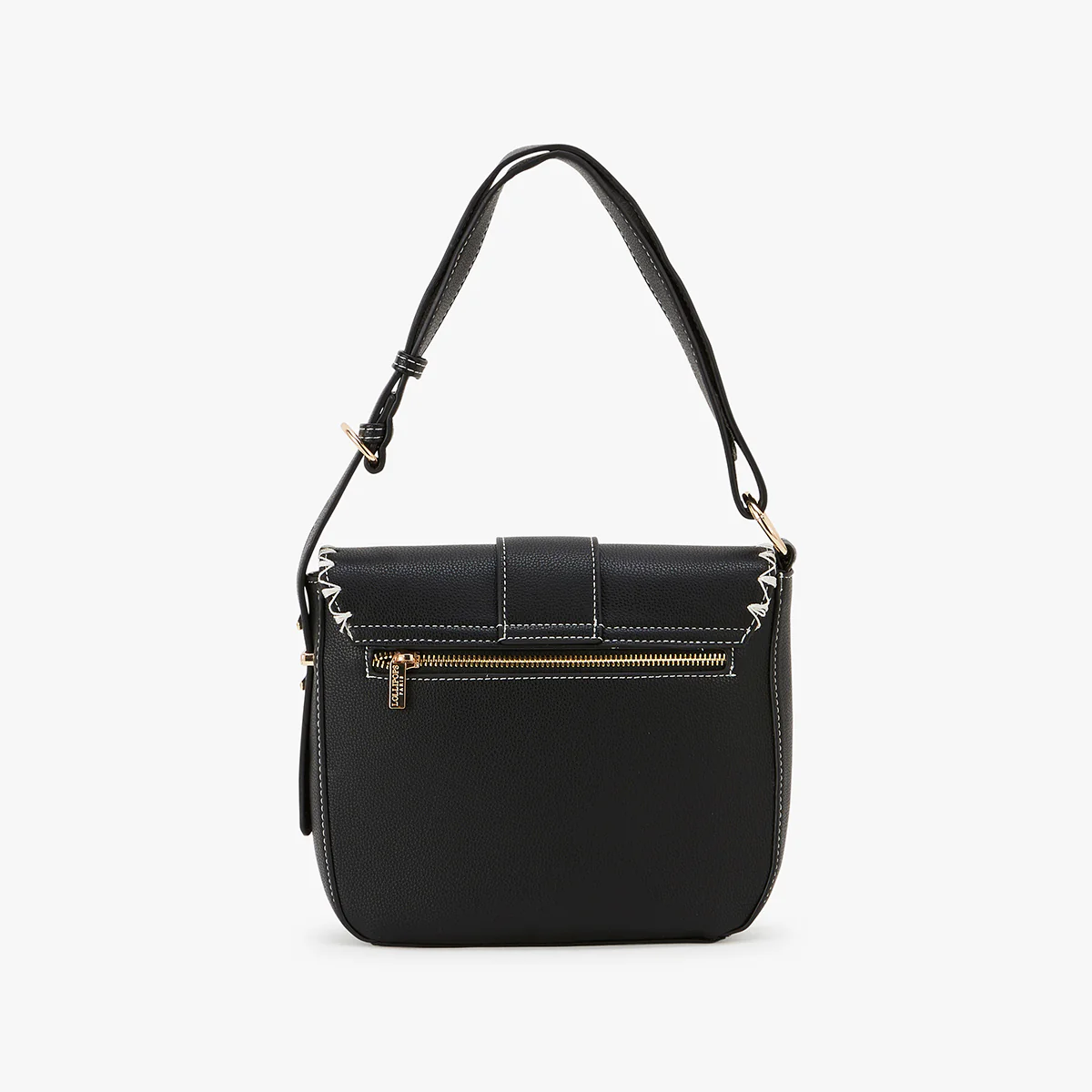Sac bandoulière noir Lettonie - Image 2
