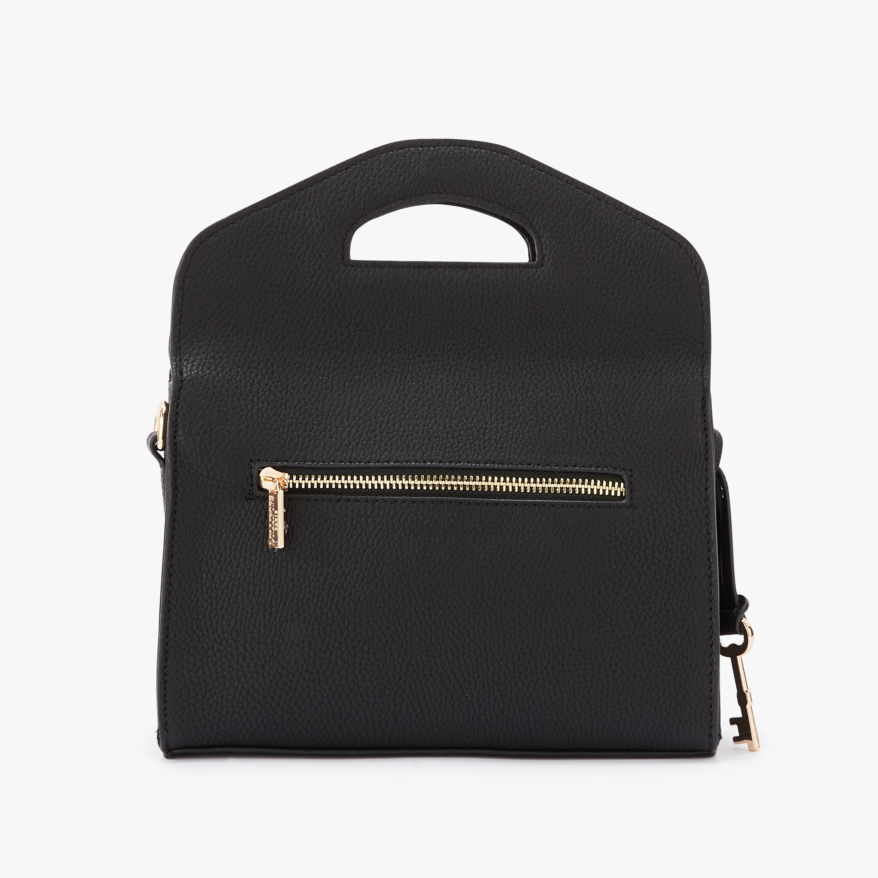 Sac bandoulière noir Macerata - Image 2