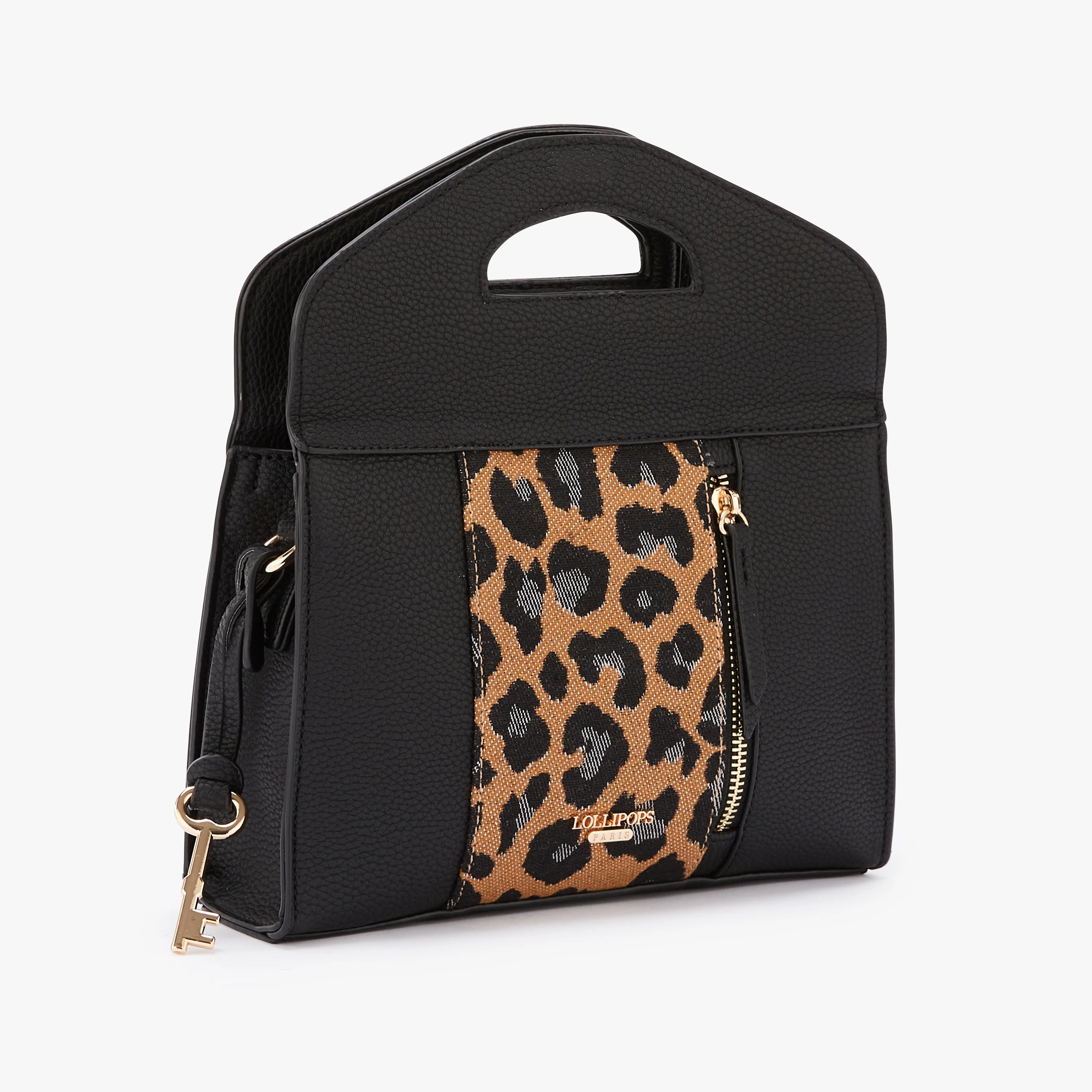 Sac bandoulière noir Macerata - Image 3