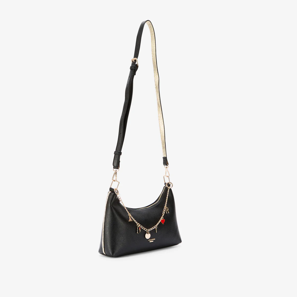 Sac bandoulière noir Roselaine - Image 3