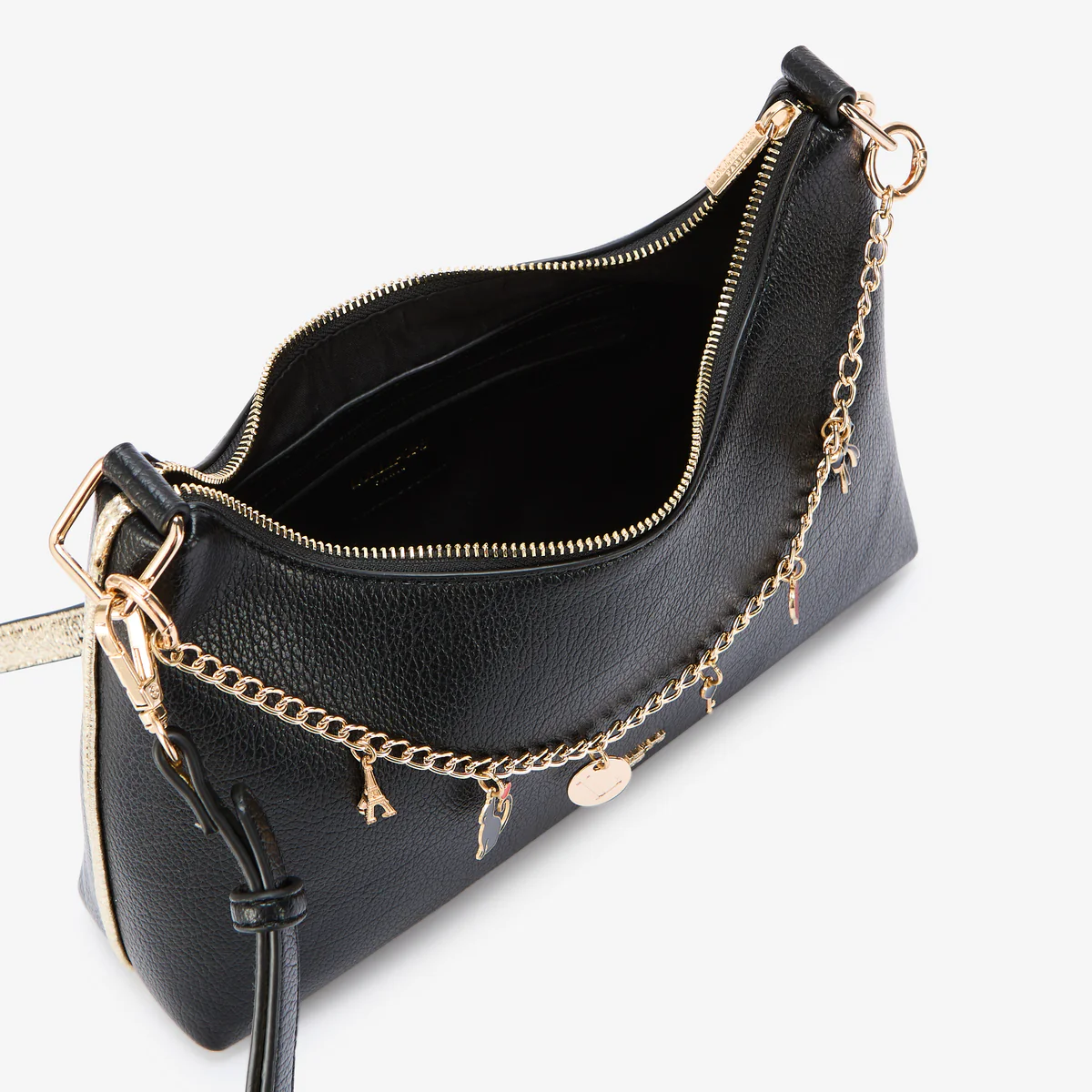 Sac bandoulière noir Roselaine - Image 4
