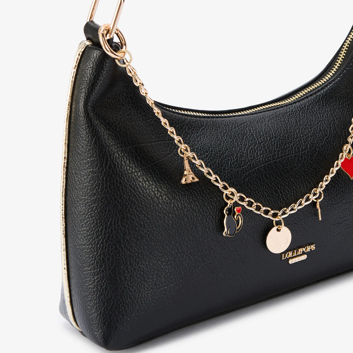 Sac bandoulière noir Roselaine - Image 5