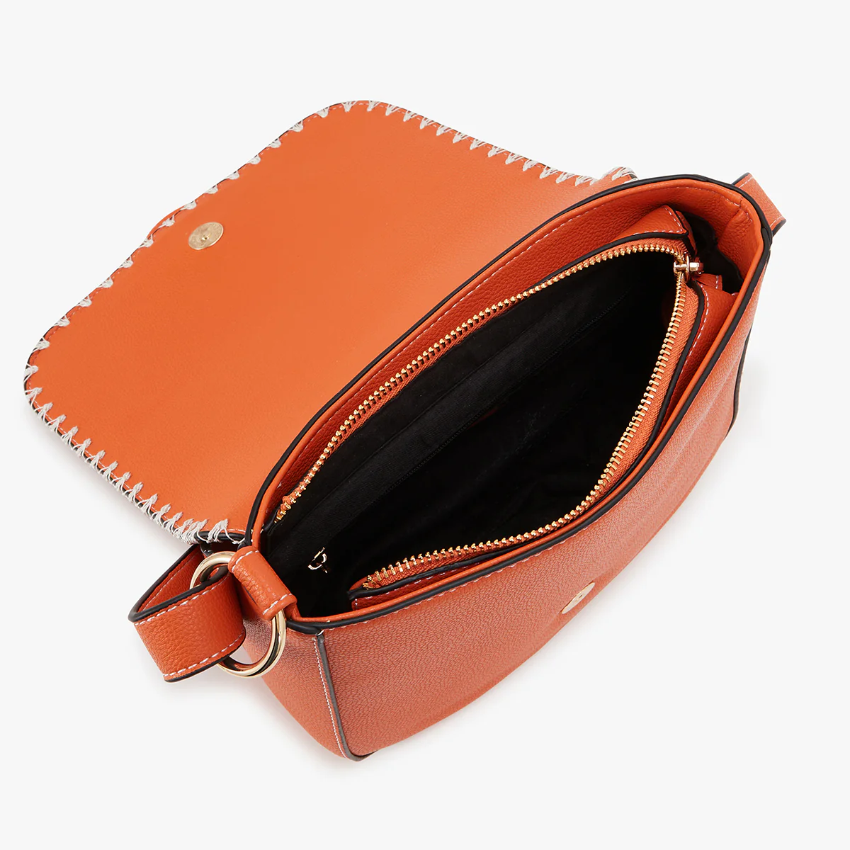 Sac bandoulière orange Lettonie - Image 5