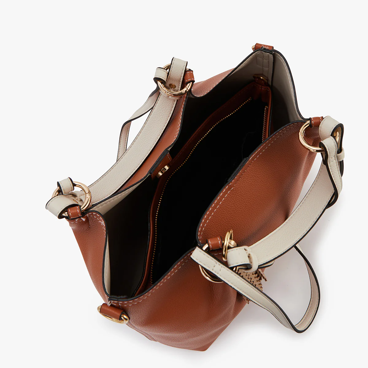 Sac cabas beige Lavello - Image 4