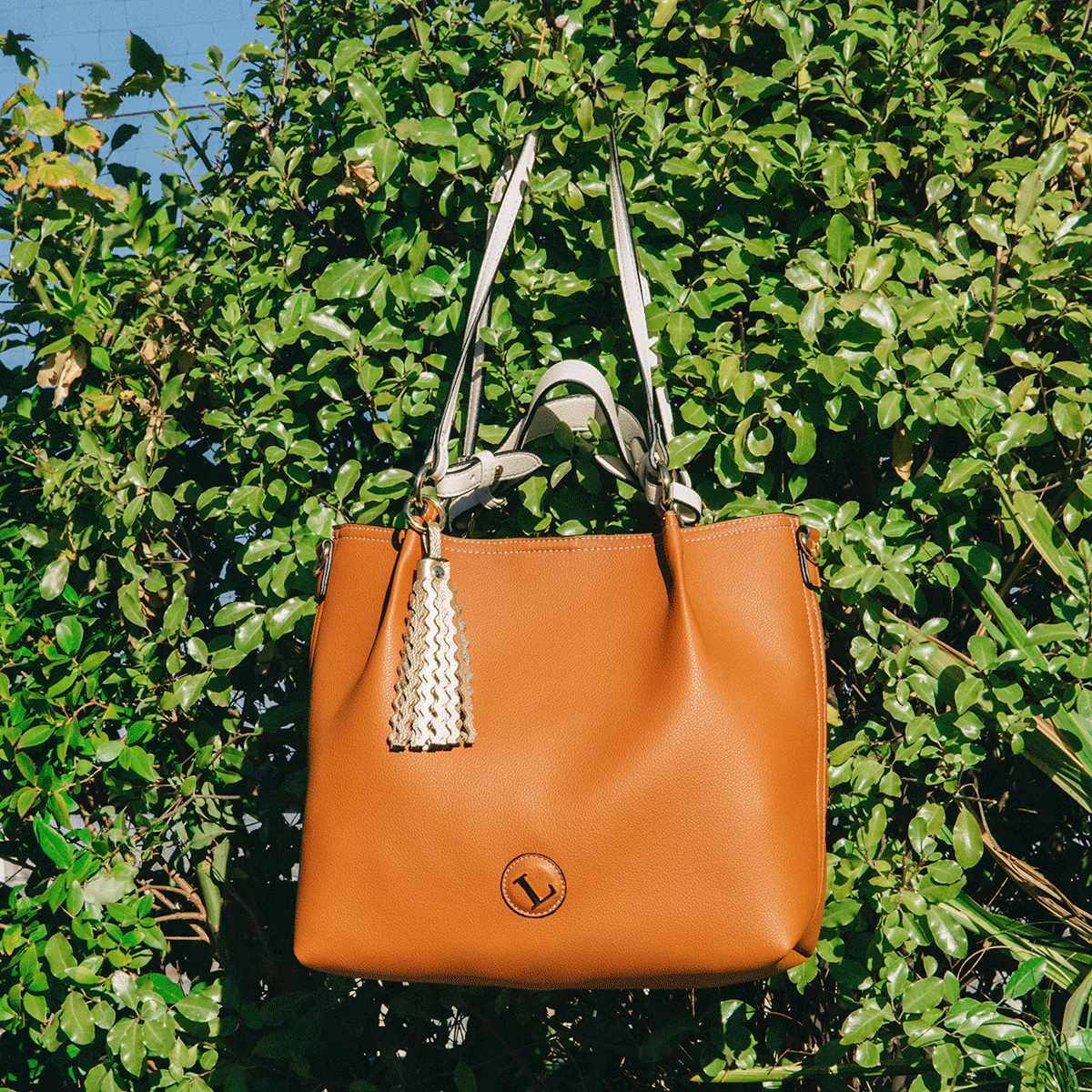 Sac cabas beige Lavello - Image 6