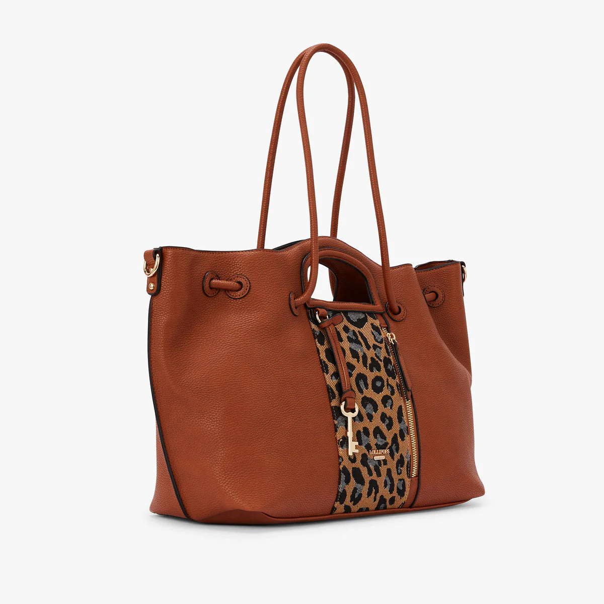Sac cabas beige Macerata - Image 3