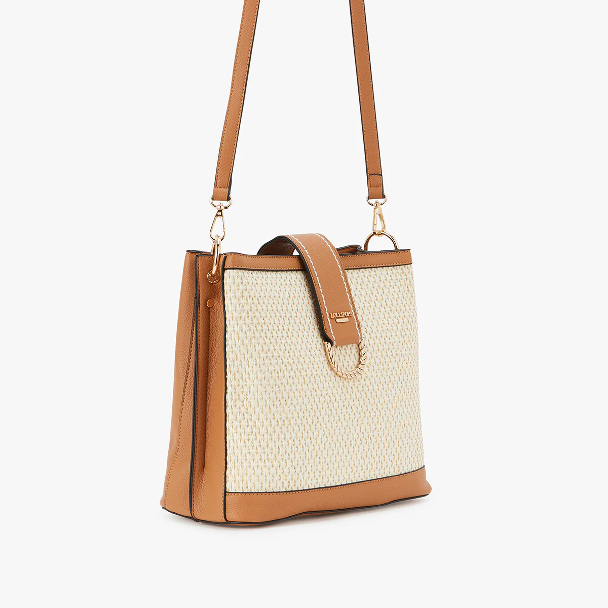 Sac cabas camel Lammari - Image 3
