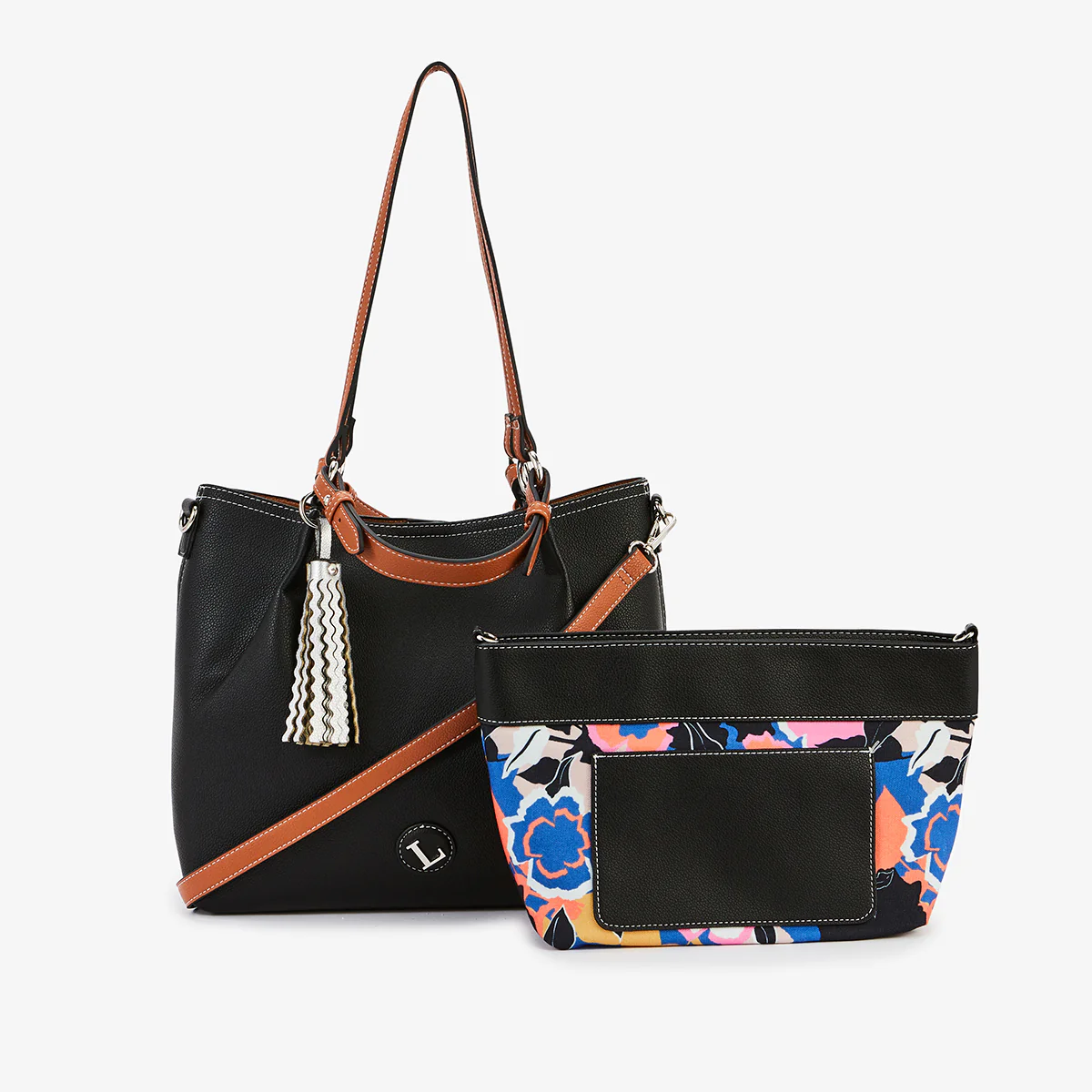 Sac cabas noir Lavello - Image 2