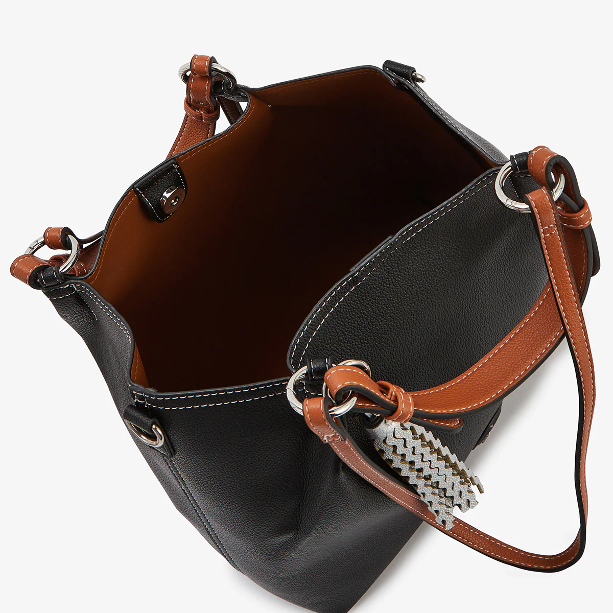 Sac cabas noir Lavello - Image 5