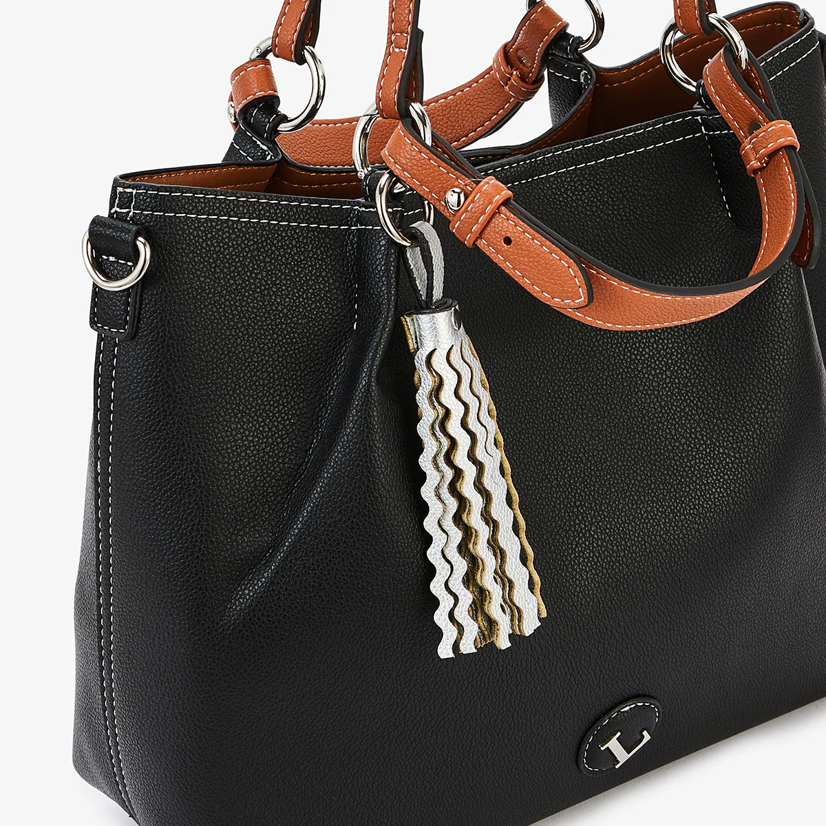 Sac cabas noir Lavello - Image 6