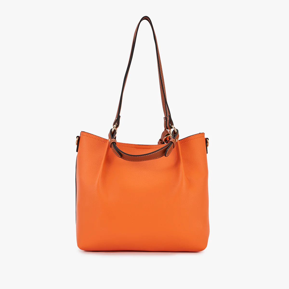 Sac cabas orange Lavello - Image 2