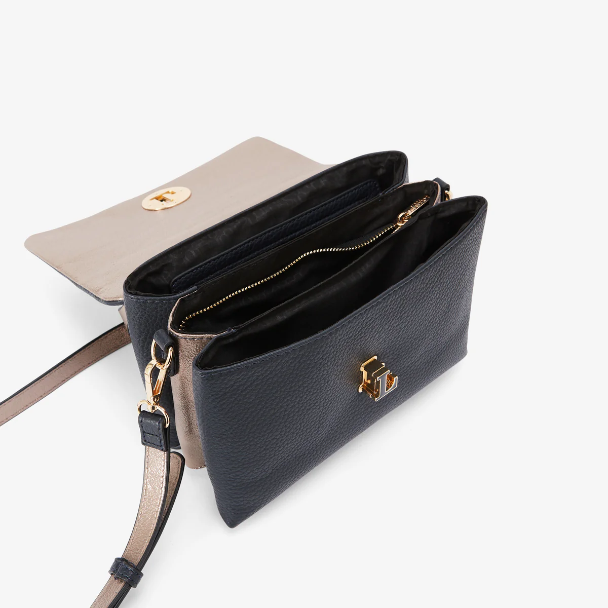 Sac épaule M bleu Rosabelle - Image 4