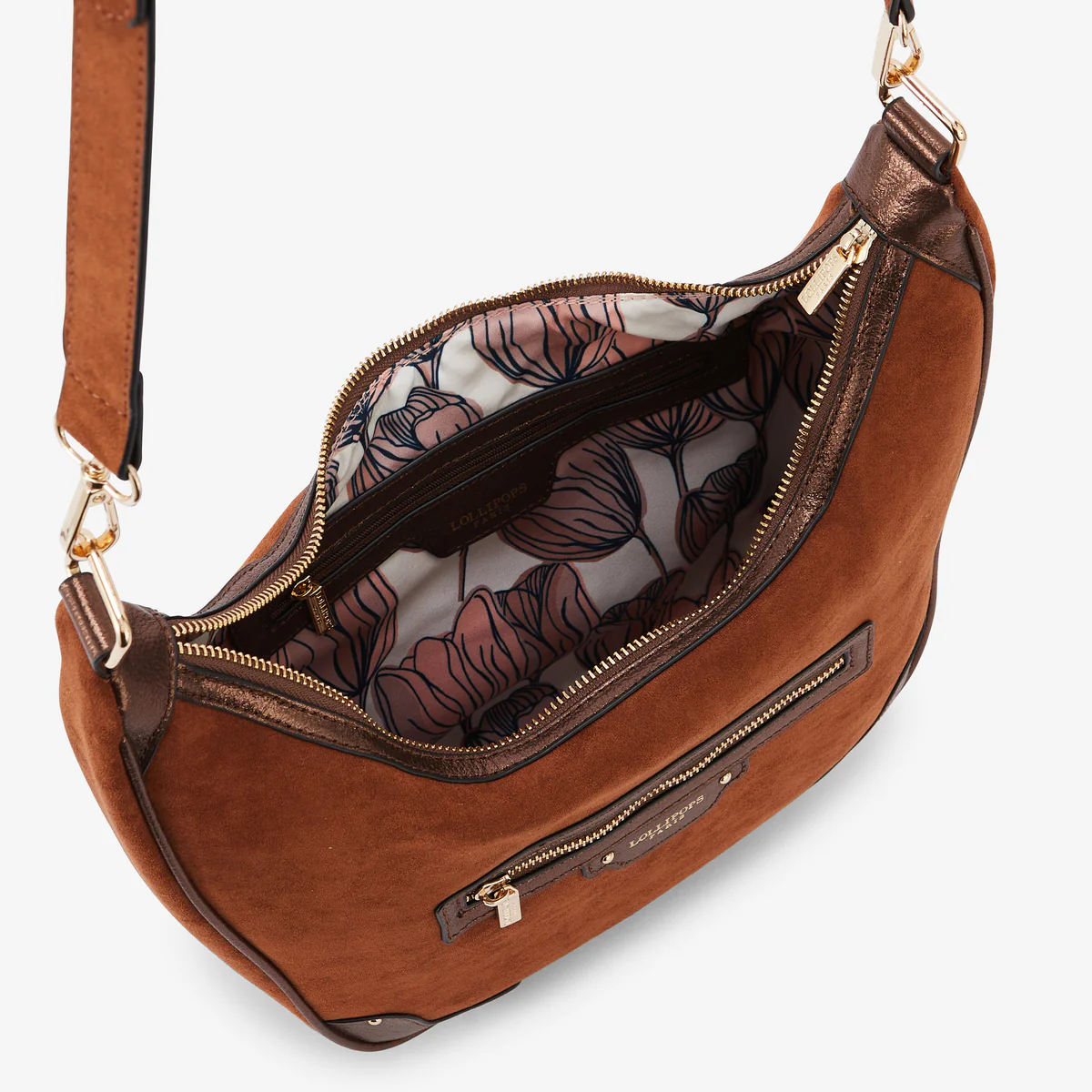 Sac hobo cognac Roberto - Image 4