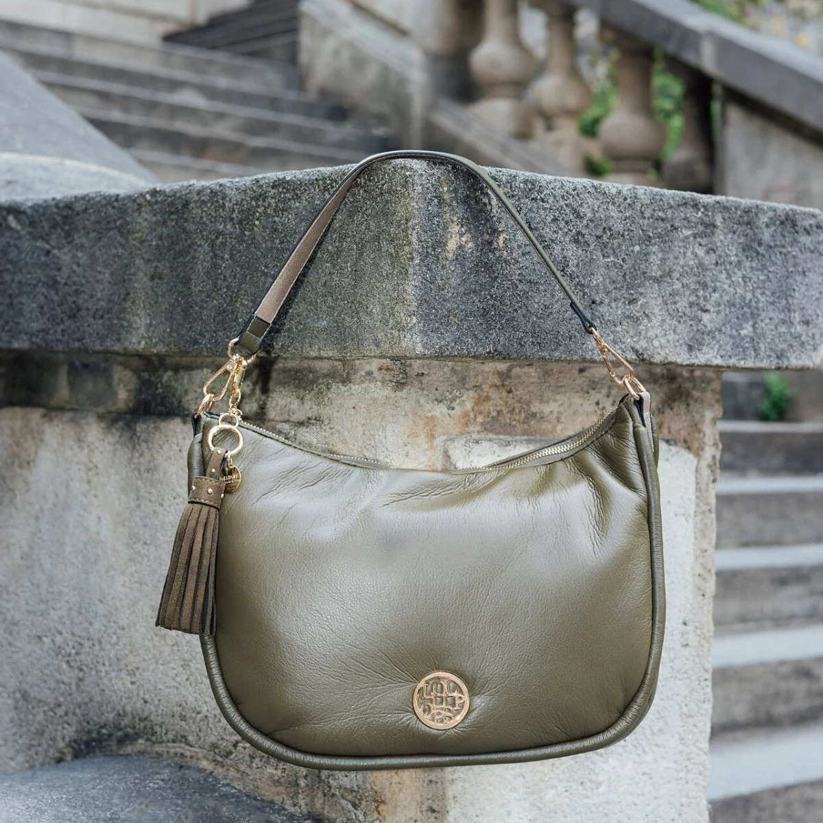 Sac hobo M kaki Olmi - Image 2