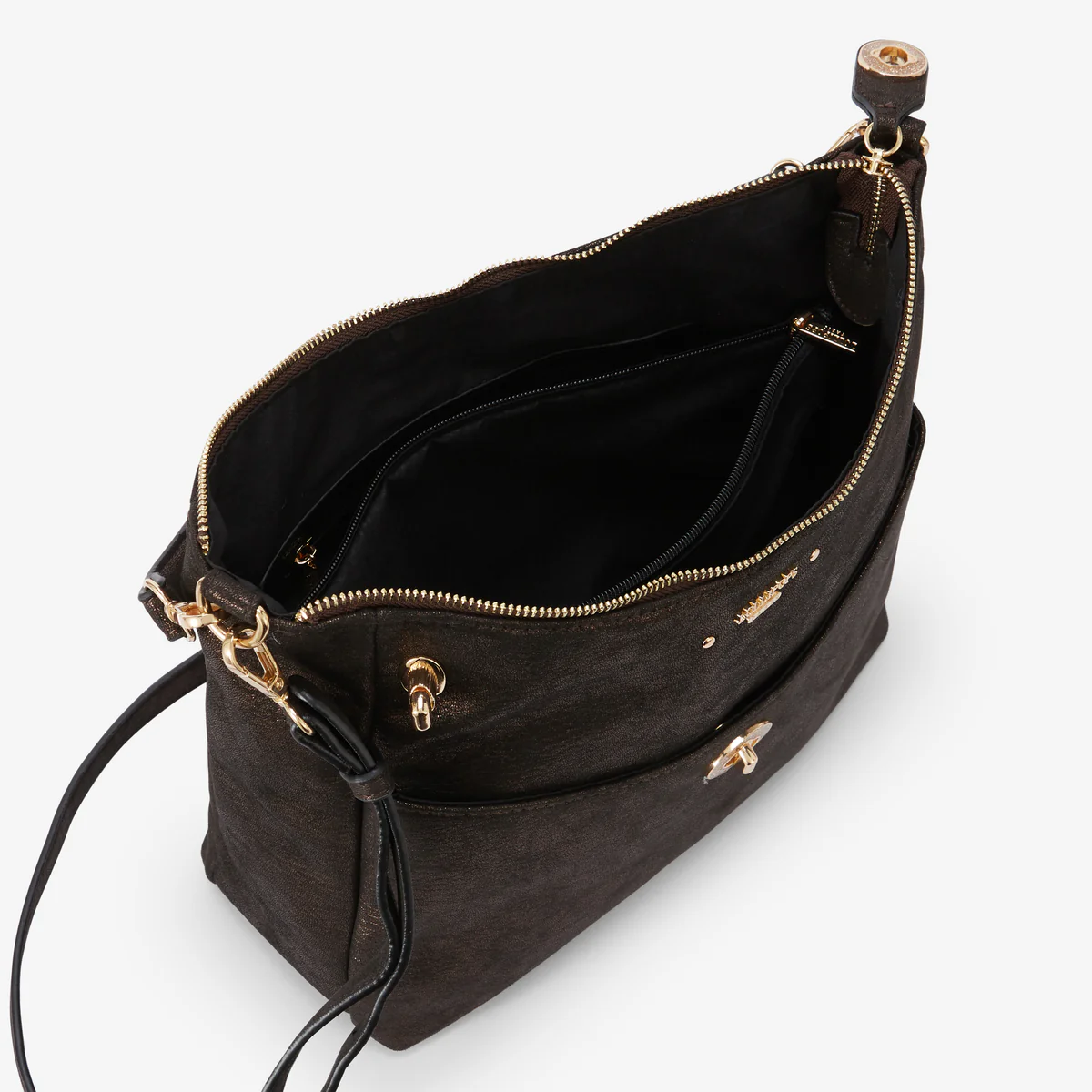 Sac hobo marron Roselyne - Image 4