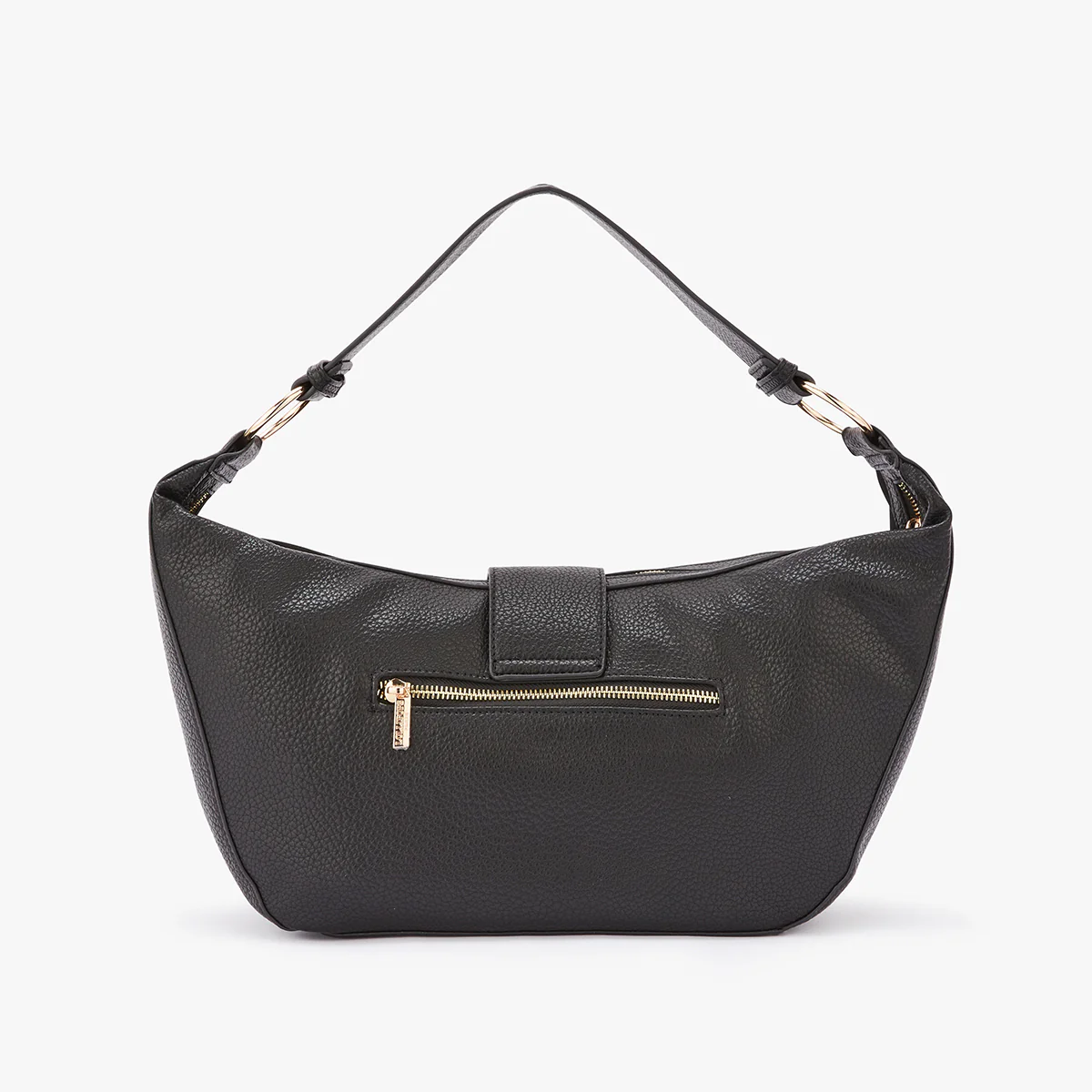 Sac hobo noir Maddaloni - Image 2