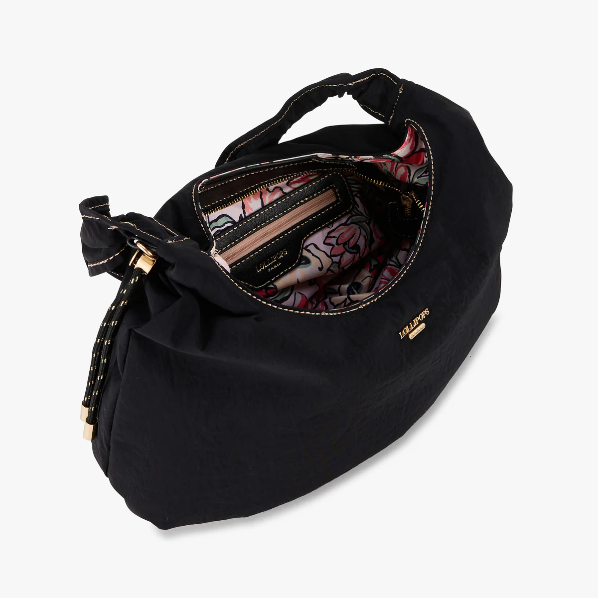 Sac hobo noir Pome - Image 4