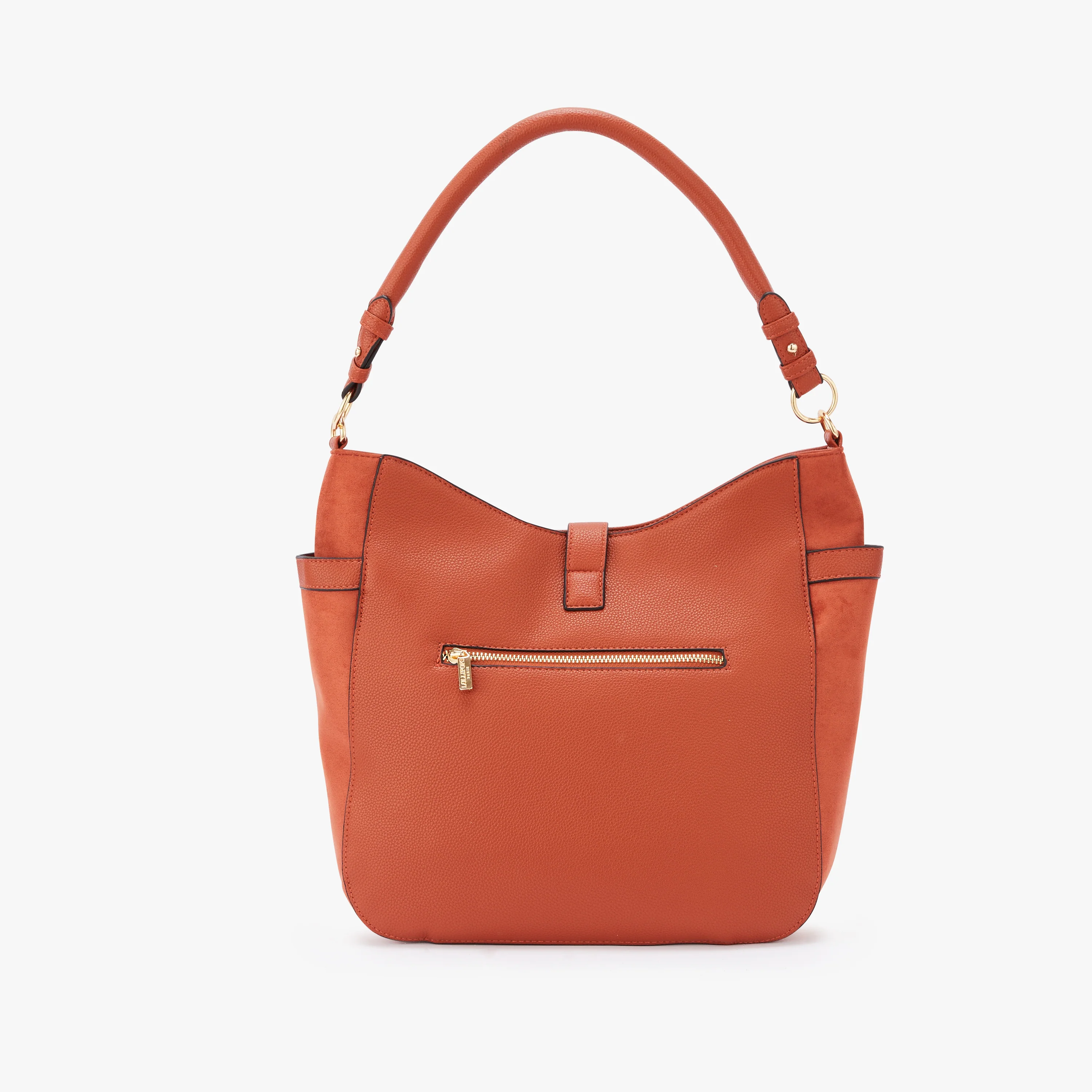 Sac hobo orange Mugnano - Image 2