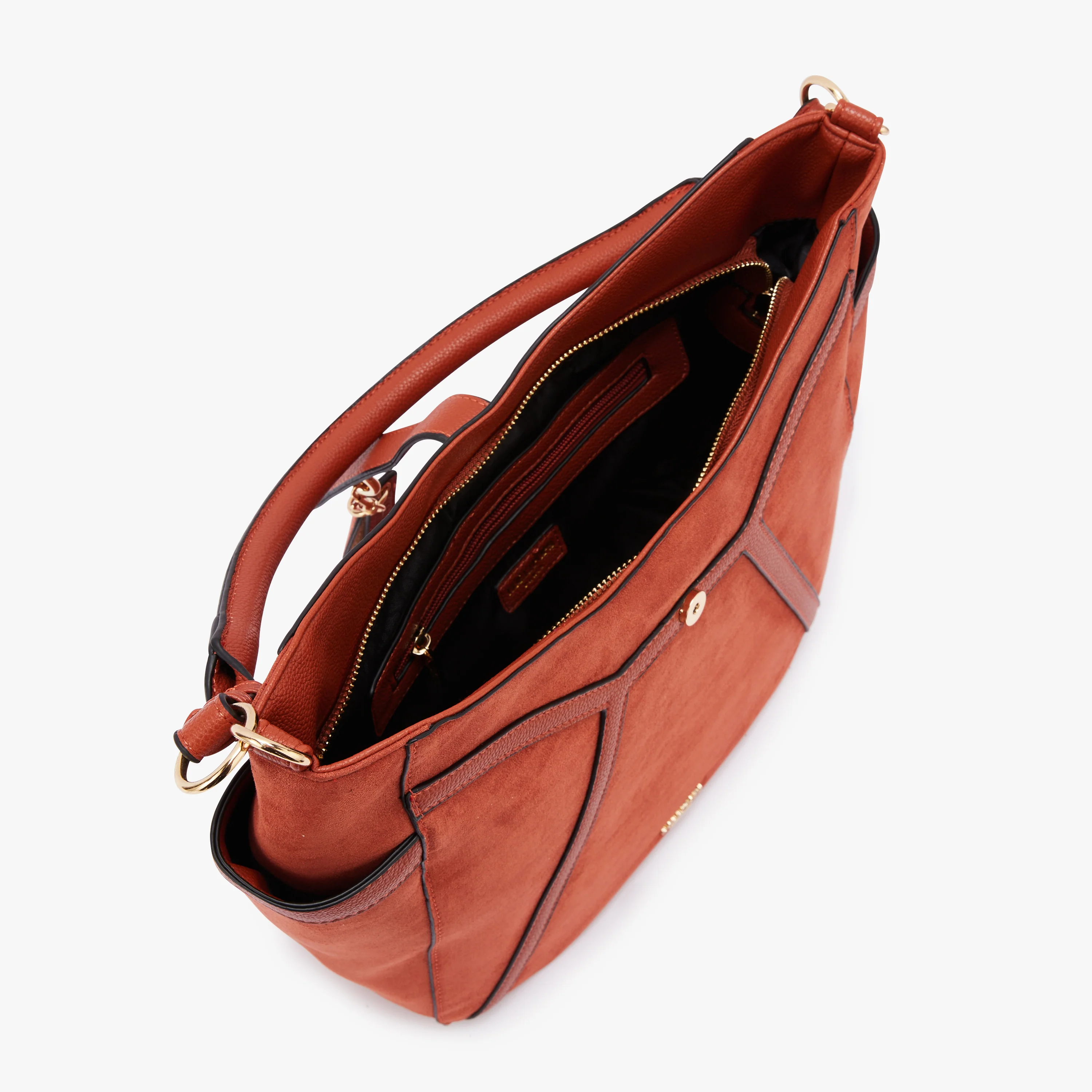 Sac hobo orange Mugnano - Image 4