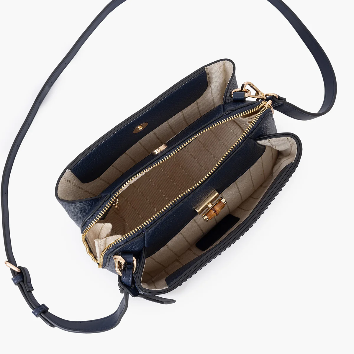 Sac multi poches bleu marine Sham - Image 4