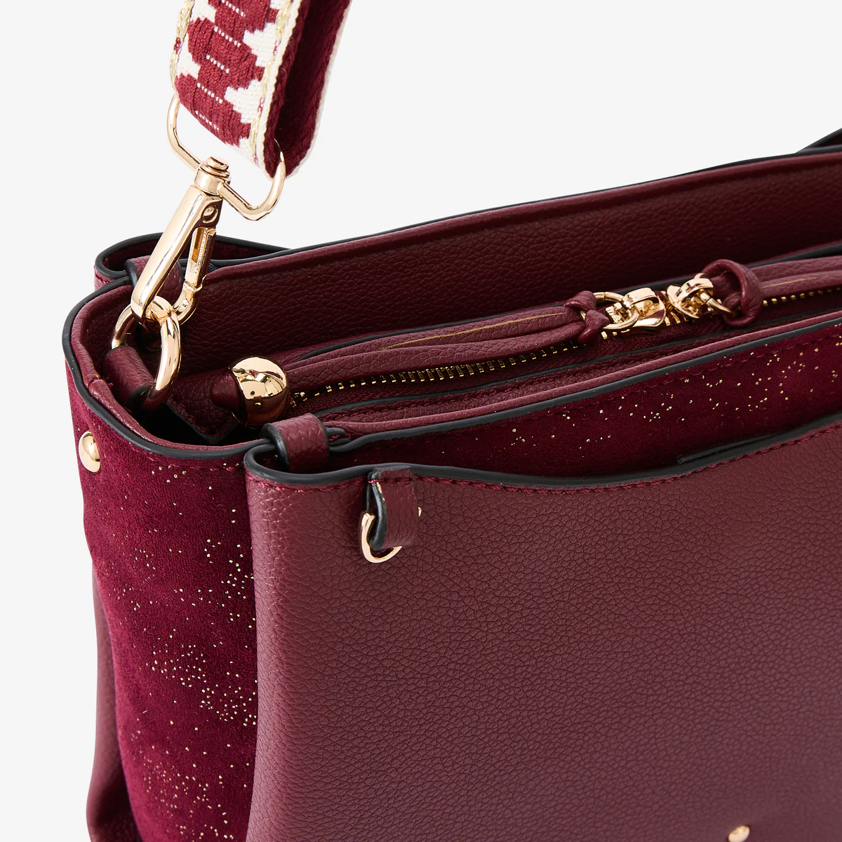 Sac multi poches bordeaux Roseanna - Image 5