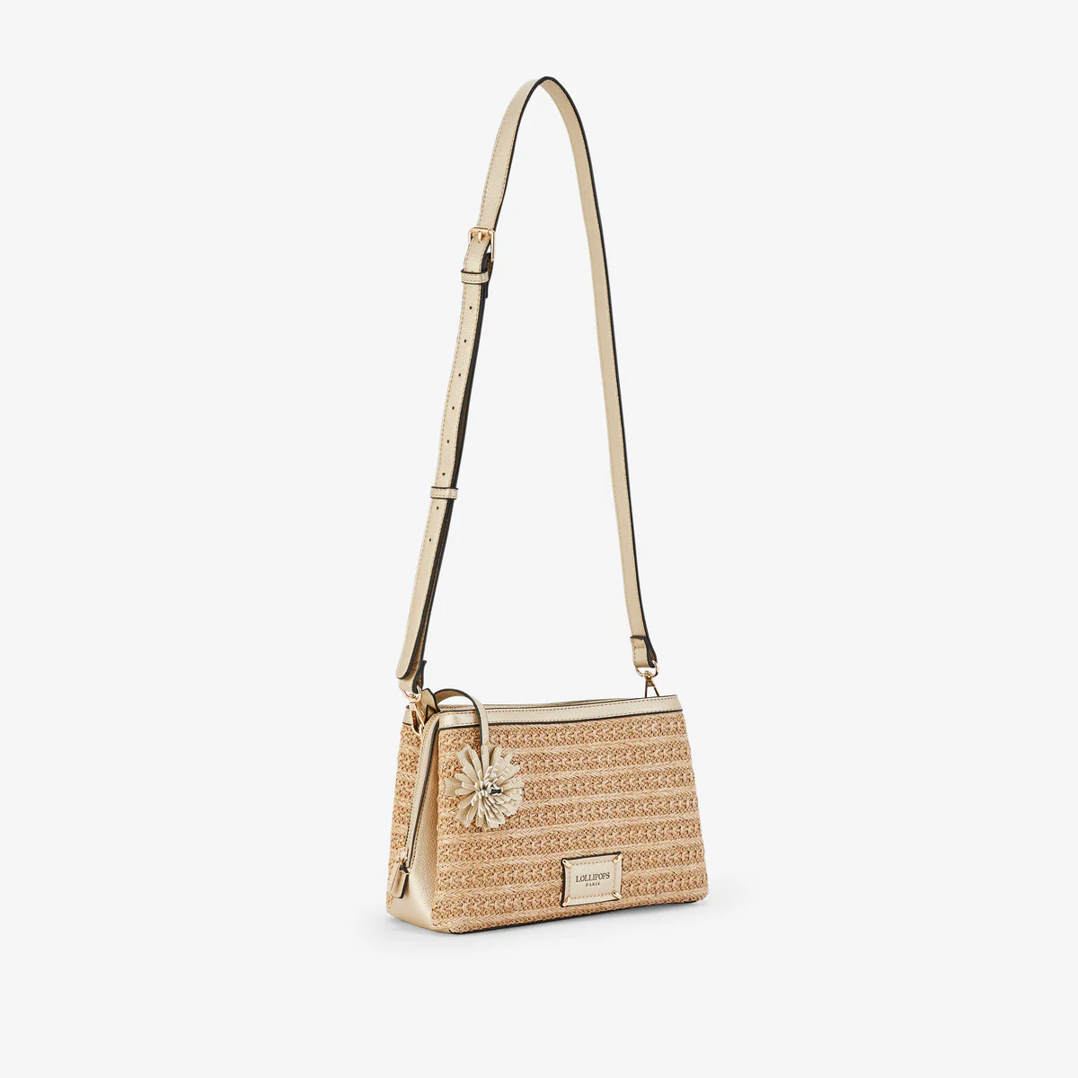 Sac multi poches doré Palmira - Image 3