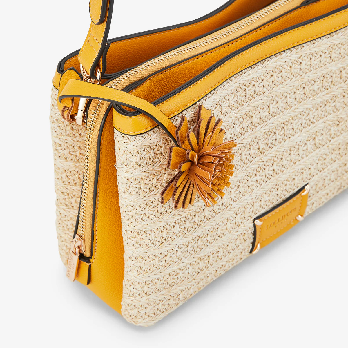 Sac multi poches jaune Palmira - Image 5