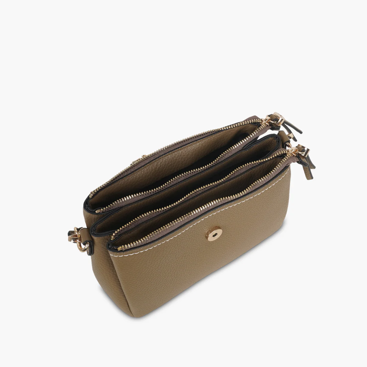 Sac multi poches kaki Soyan - Image 4