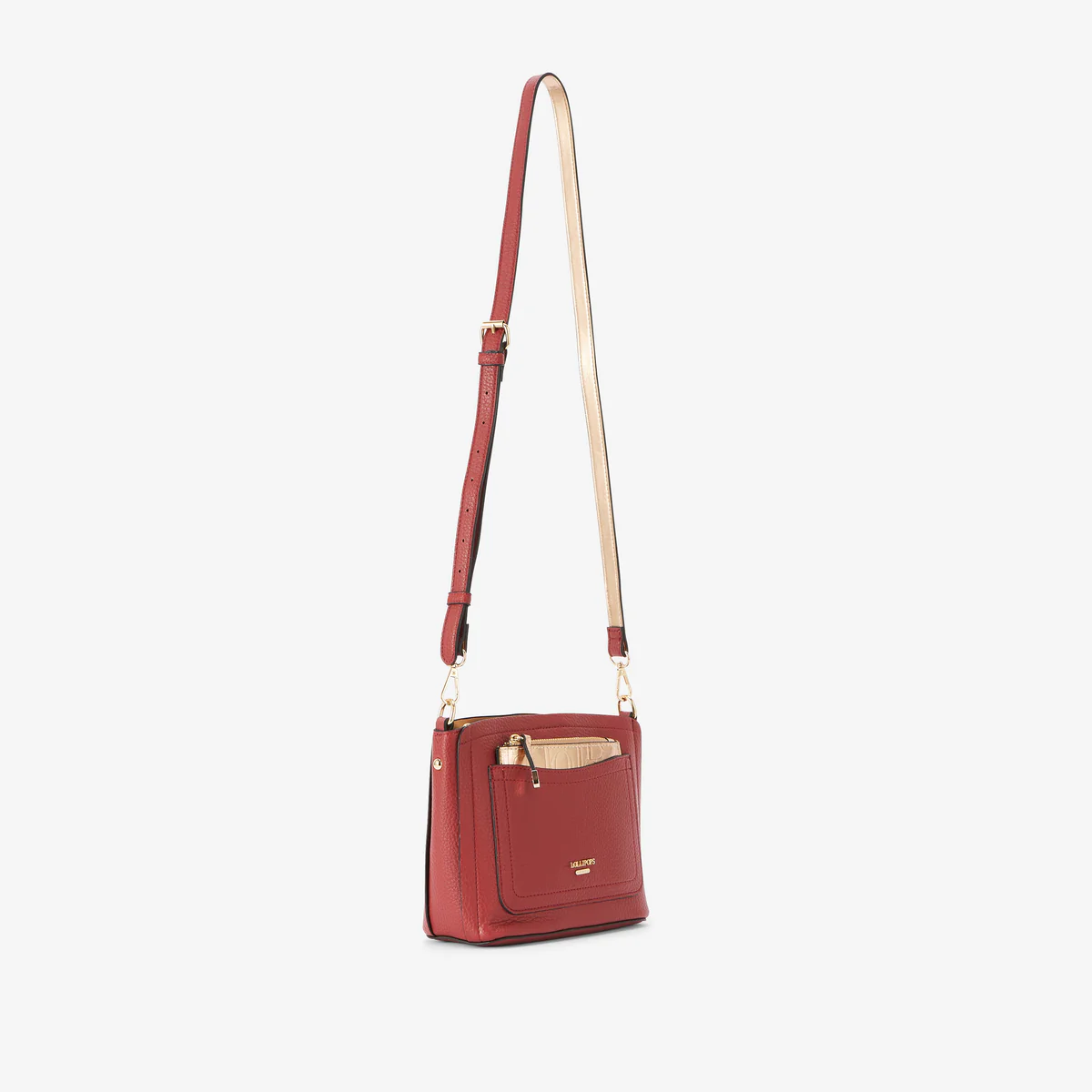 Sac multi poches rouge Riada - Image 3