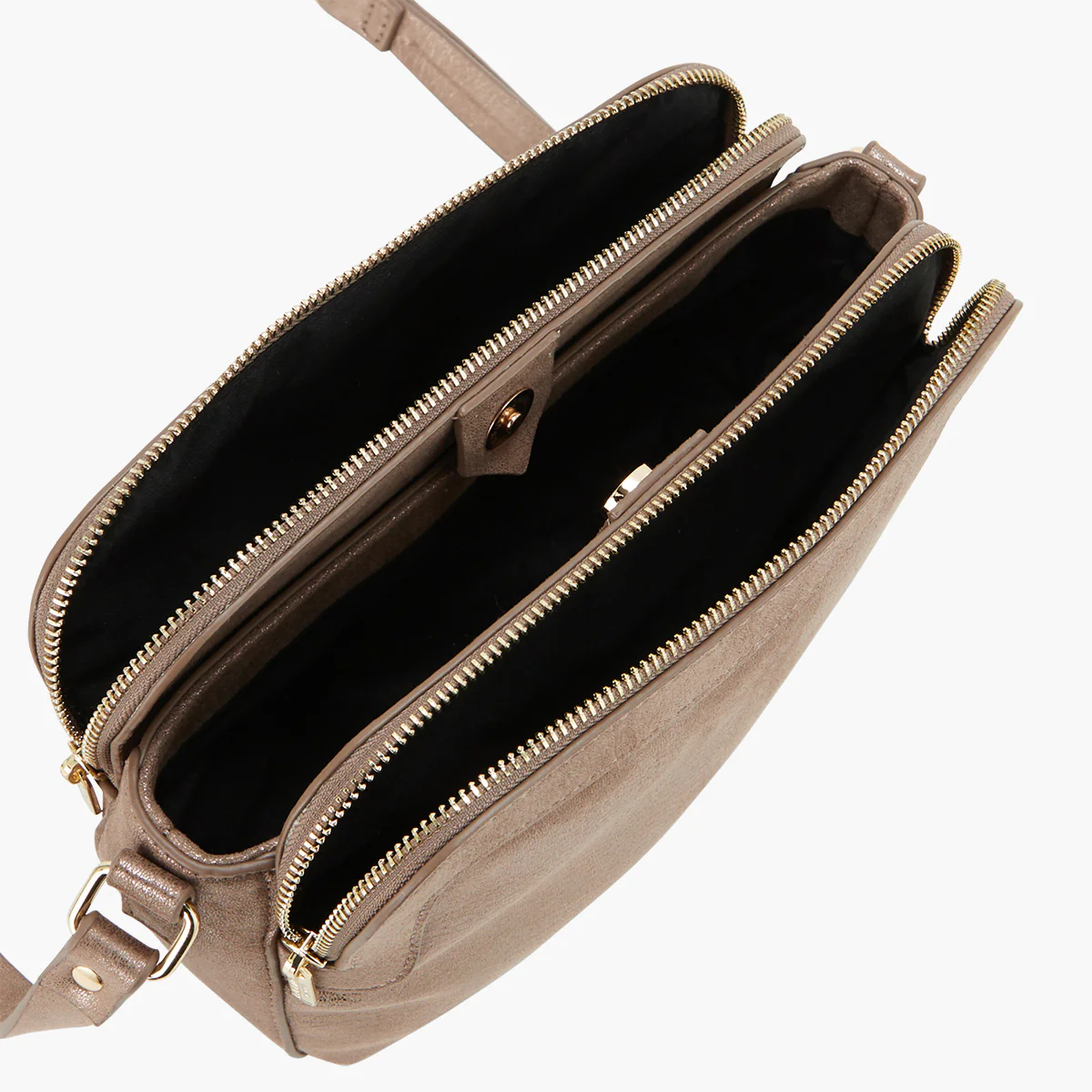 Sac multi poches taupe Paz - Image 4