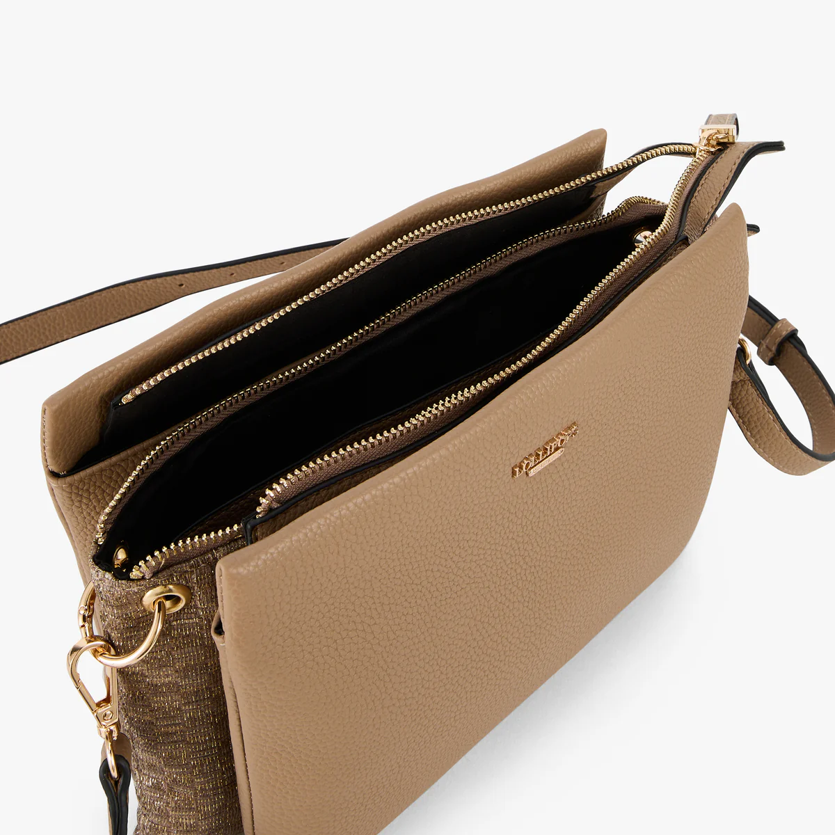 Sac multi poches taupe Phary - Image 5