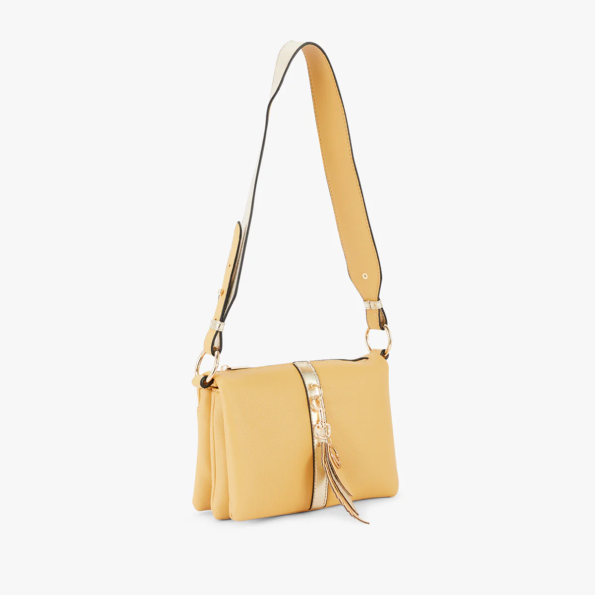 Sac multipocket jaune Lisbonne - Image 3