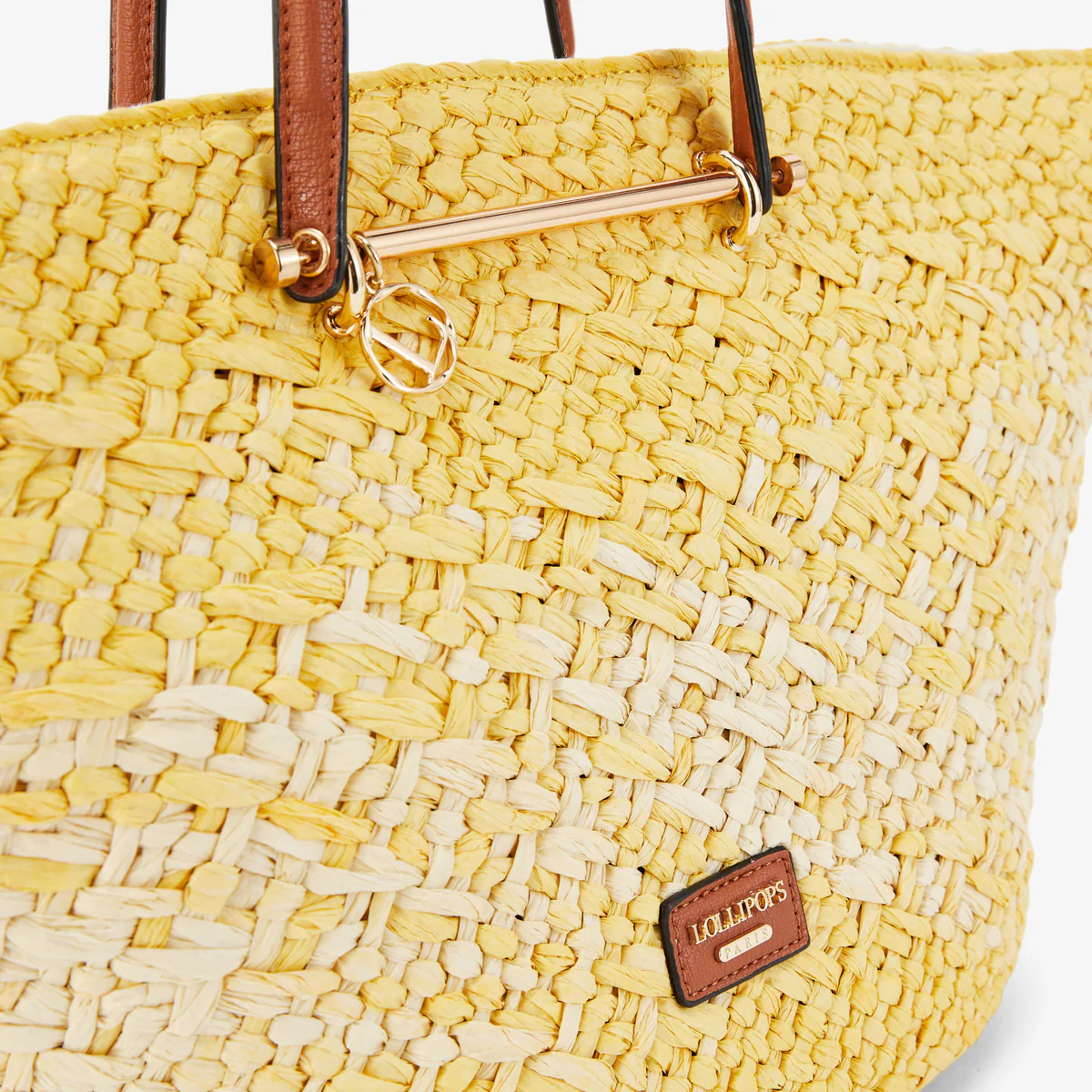 Sac panier jaune Poupidoo - Image 3