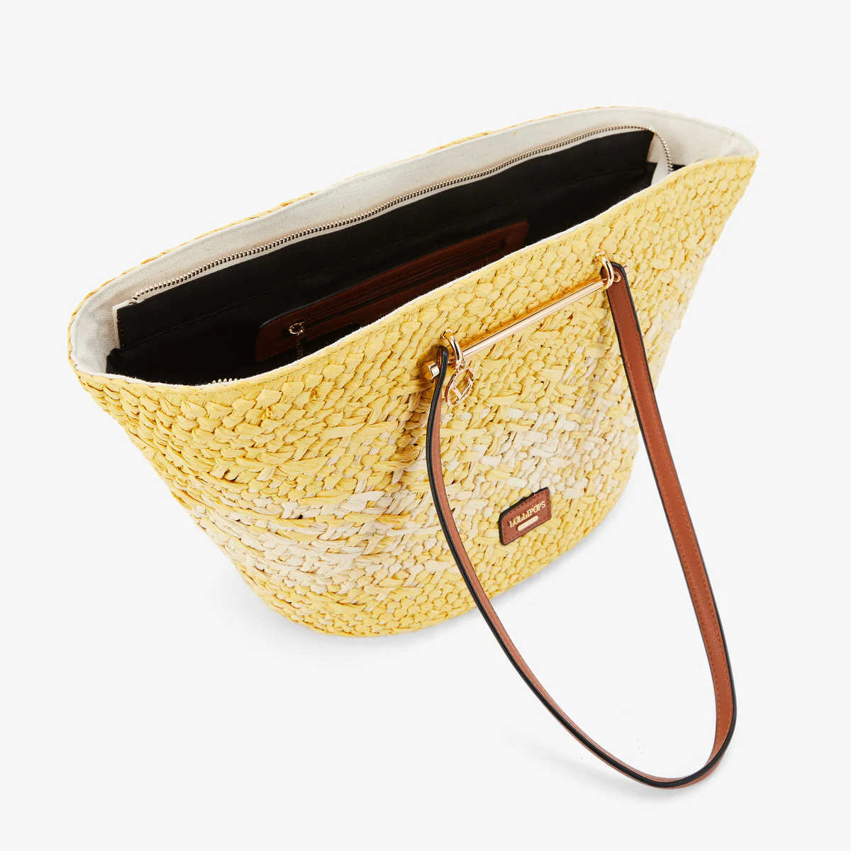 Sac panier jaune Poupidoo - Image 5