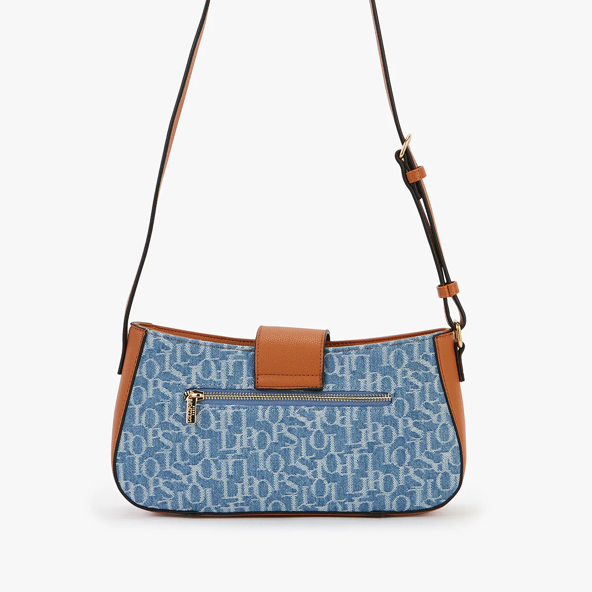 Sac porté épaule beige Lago - Image 2
