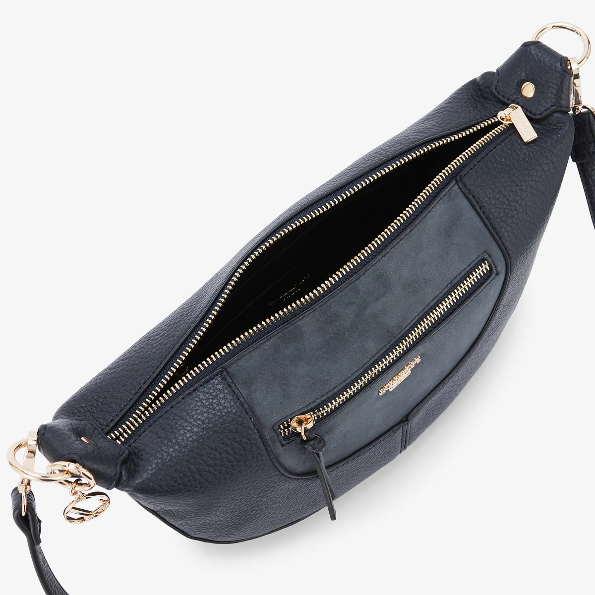 Sac porté épaule bleu marine Raven - Image 4