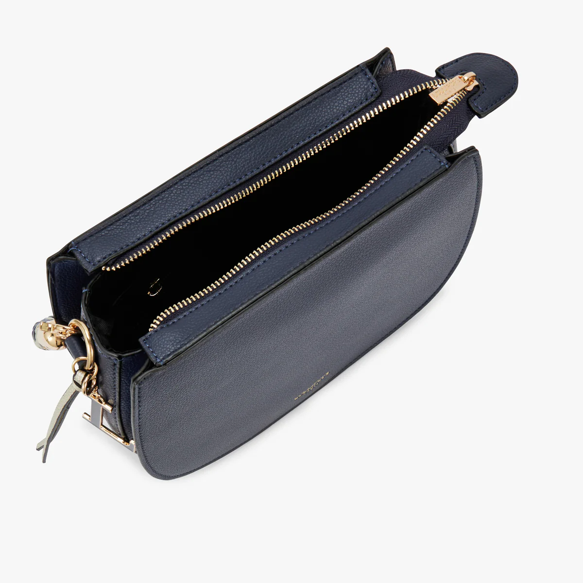 Sac porté épaule bleu Oudry - Image 4