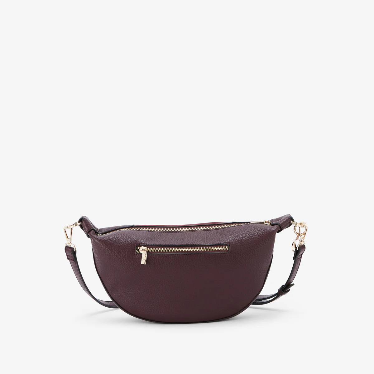 Sac porté épaule bordeaux Raven - Image 2