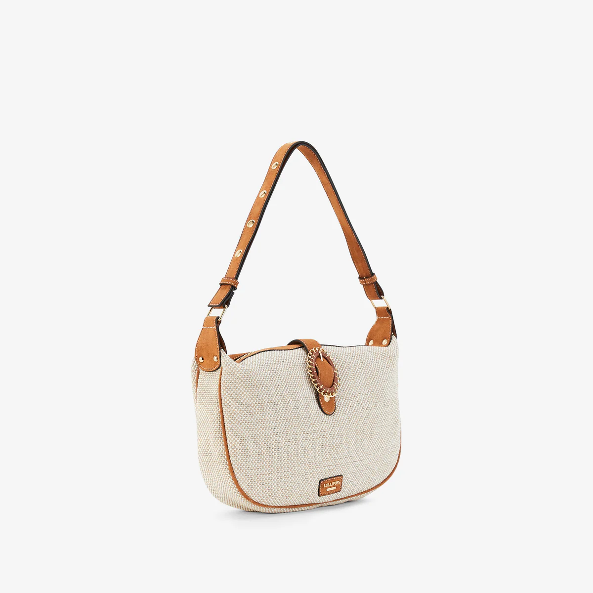 Sac porté épaule camel Paisley - Image 5