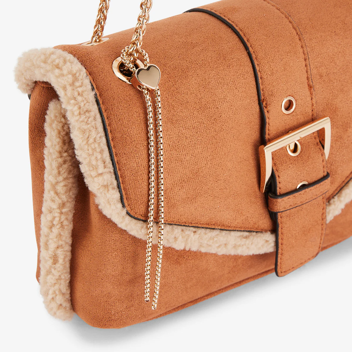 Sac porté épaule camel Reyana - Image 5
